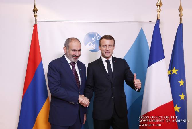 Macron invites Pashinyan to Paris on March 9 to participate in Armenian-French cooperation forum